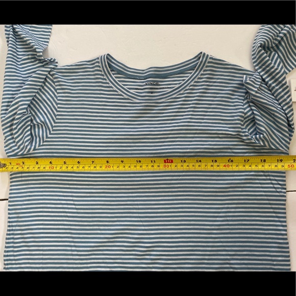 VINCE Long Sleeve Striped Tee - Picture 8 of 12